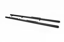Renault Trafic 2001–2015 Barres Latérales BB002 Noir (2 pcs, Inox) photo 3