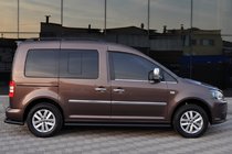 Volkswagen Caddy 2015-2020 Barres Latérales BB001 Noir (2 pcs, Inox) photo 10