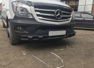 Mercedes Sprinter W906 2006–2018 Barre de Protection Avant Inférieure Shark Black (Inox) photo 1