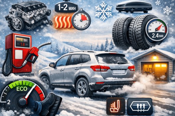 Comment réduire la consommation de carburant en hiver : conseils efficaces pour les conducteurs Photo 1