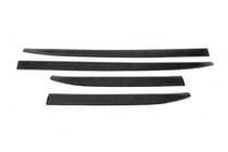 Infiniti QX80 2013-2024 Baguettes de porte (4 pcs, noires) photo 3
