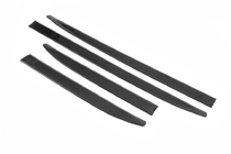 Infiniti QX80 2013-2024 Baguettes de porte (4 pcs, noires) photo 2