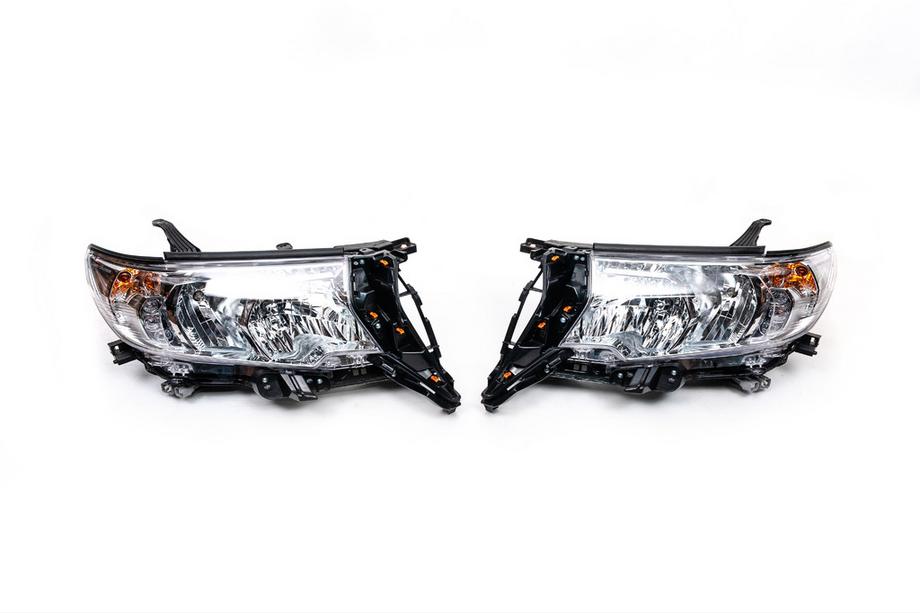 Toyota Land Cruiser Prado 150 2009-2023 Phares avant à réflecteur Original (2017+, 2 pcs) Kit complet (2 pcs) Photo 3
