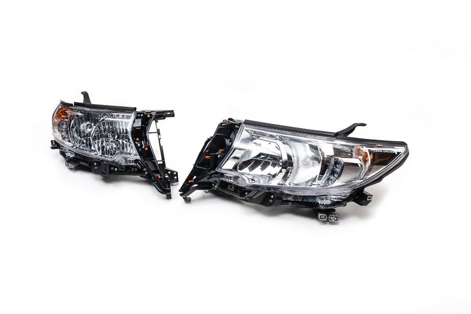 Toyota Land Cruiser Prado 150 2009-2023 Phares avant à réflecteur Original (2017+, 2 pcs) Kit complet (2 pcs) Photo 1