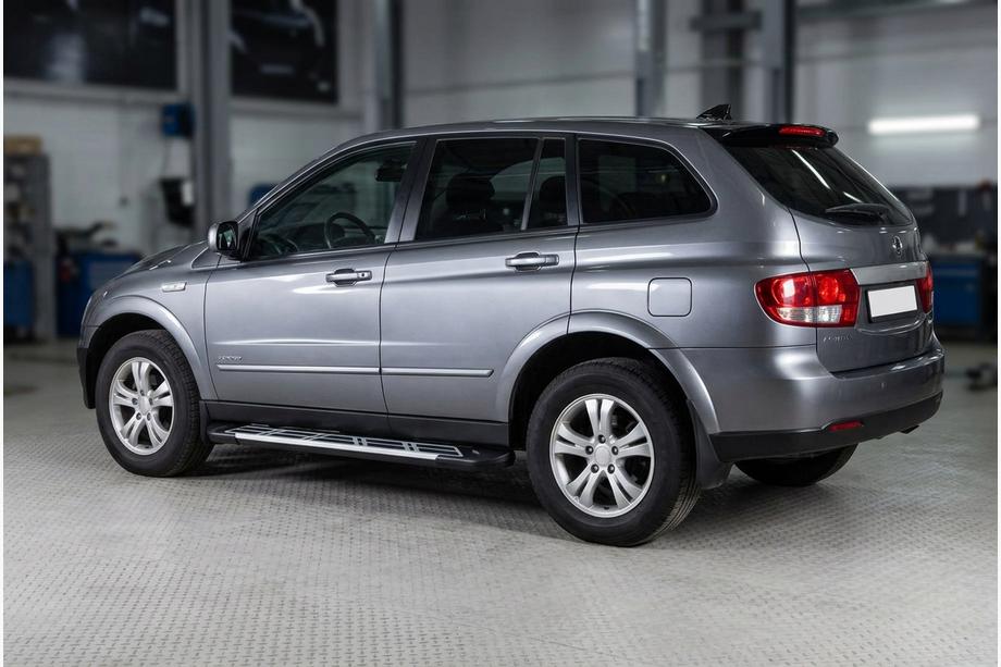 SsangYong Action 2005-2018 Marchepieds Latéraux Sunrise (2 pcs, Aluminium) Image