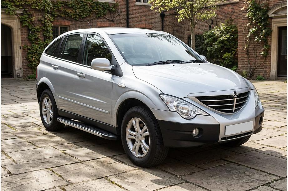 SsangYong Action 2005-2018 Marchepieds Latéraux Duru (2 pcs, Aluminium) Image