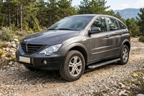 SsangYong Action 2005-2018 Marchepieds Latéraux Maydos V1 (2 pcs, Aluminium & Inox) photo 1