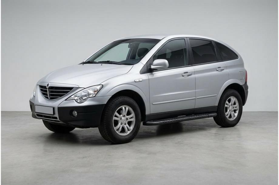 SsangYong Action 2005-2018 Marchepieds Latéraux Bosphorus Black (2 pcs, Aluminium) Image