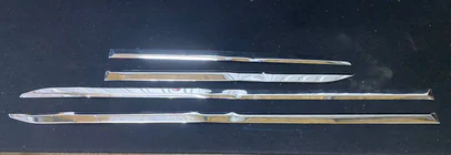 Volkswagen Caddy 2020- Déstockage Couvre-Moulures de Porte (4 pcs, Inox) photo 2