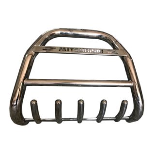 Pare-buffle QT012 (Inox) Mitsubishi Pajero Wagon IV 2006-2021