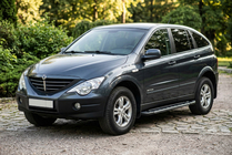 SsangYong Action 2005-2018 Marchepieds Latéraux RedLine Black (2 pcs, Aluminium) photo 1