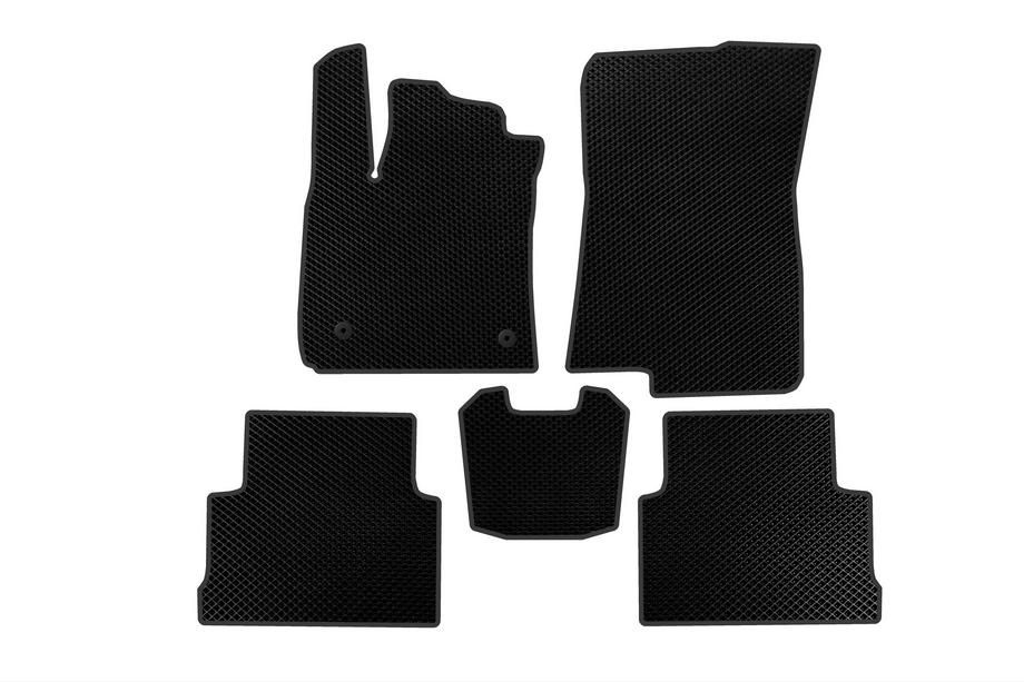 Dacia Jogger 2022- Tapis de sol EVA (2 Rangées, Noir) Image