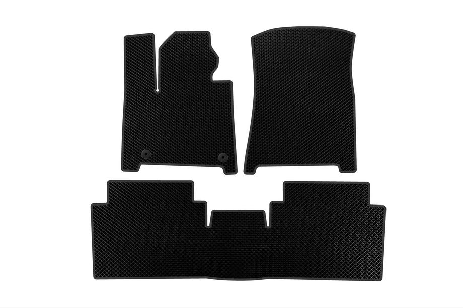Hyundai Santa Fe 5 2023- Tapis de sol EVA (2 Rangées, Noir) Image