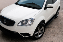 SsangYong Korando 2010-2019 Marchepieds Latéraux Allmond Black (2 pcs, Aluminium) photo 1