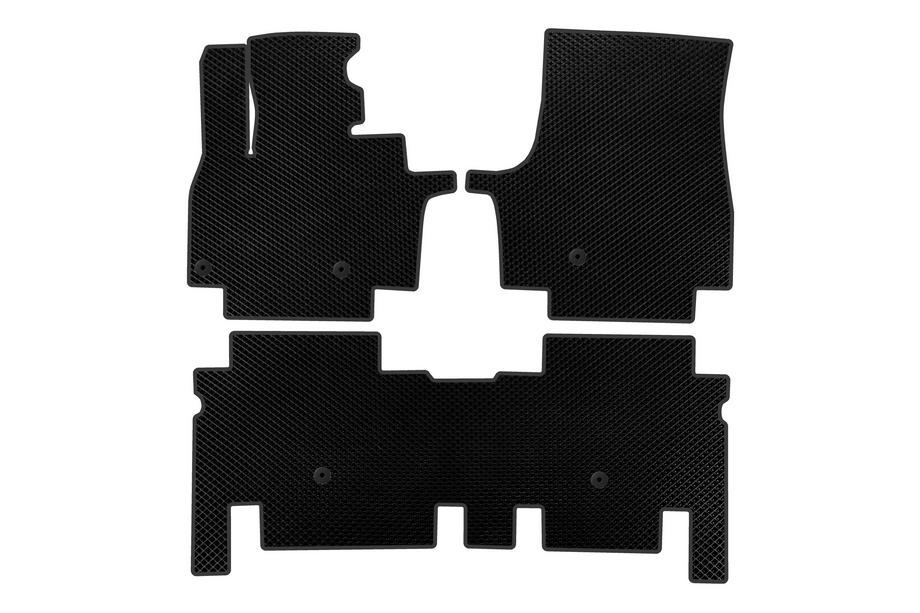 KIA EV9 Tapis de sol EVA (2 Rangées, Noir) Image