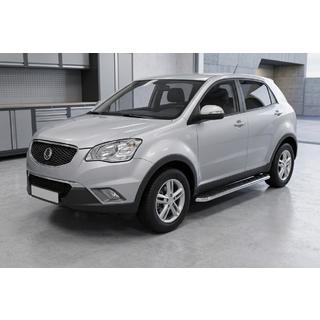 Marchepieds Latéraux Maydos V1 (2 pcs, Aluminium & Inox) SsangYong Korando 2010-2019 photo 1