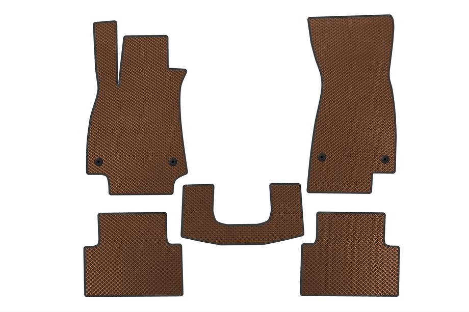 Audi A5 2024– Tapis de sol EVA V2 (Berline, marron) Image