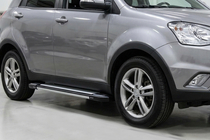 SsangYong Korando 2010-2019 Marchepieds Latéraux Rainbow (2 pcs, Aluminium) photo 1