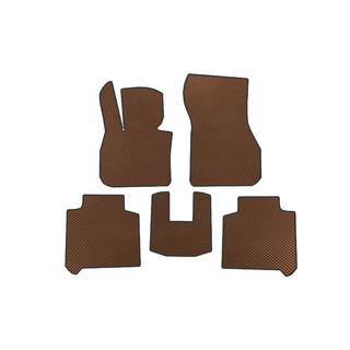 Tapis de sol EVA (2 Rangées, Pour F46, Marron) BMW 2 Series Active Tourer F45/F46 2014-2021