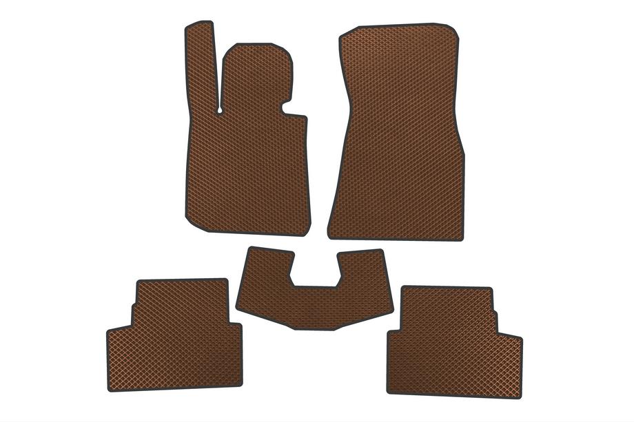 BMW 4 Series G22/23/26 2020- Tapis de sol EVA (pour i4 G26, marron) Photo 1