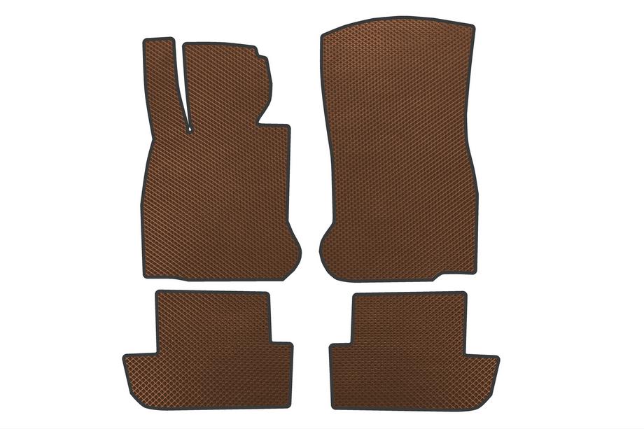 BMW 6 Series F12/F13/F06 2011-2018 Tapis de sol EVA (pour F12/13, Marron) Image