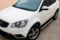 SsangYong Korando 2010-2019 Marchepieds Latéraux Fullmond (2 pcs, Aluminium) photo 1