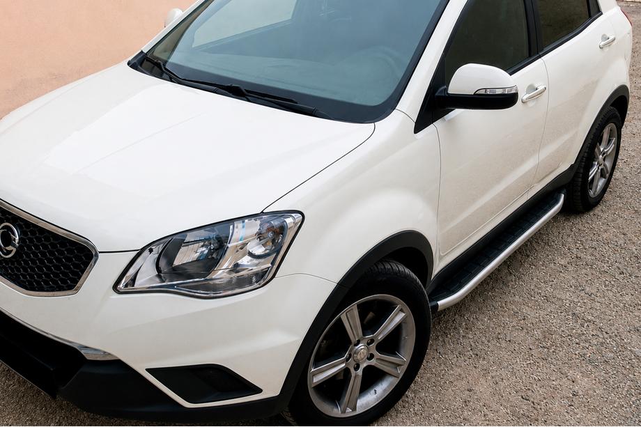 SsangYong Korando 2010-2019 Marchepieds Latéraux Fullmond (2 pcs, Aluminium) Image