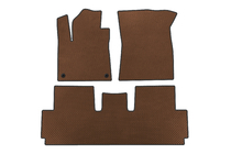 Citroen C-4 Picasso 2013–2022 Tapis de sol EVA (pour Grand, 2 rangées, Marron) photo 1