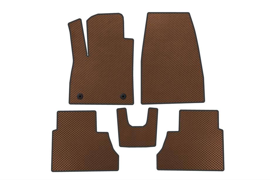 Ford Courier 2023- Tapis de sol EVA (Marron) Image