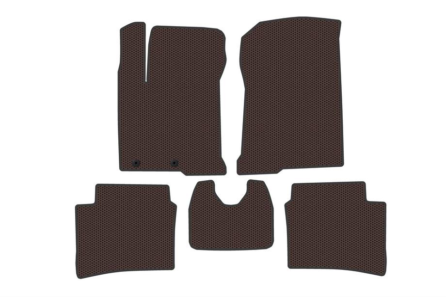 Hyundai Bayon 2021- Tapis de sol EVA (Marron) Image