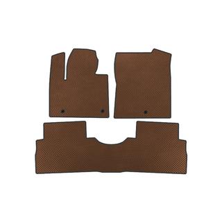 Tapis de sol EVA (2 Rangées, Marron) Hyundai Santa Fe 4 2018-2023