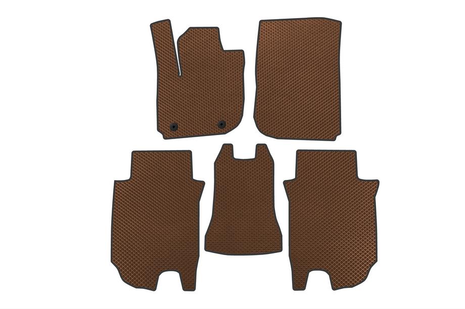 Honda HR-V 2021- Tapis de sol EVA (Électrique, Marron) Image