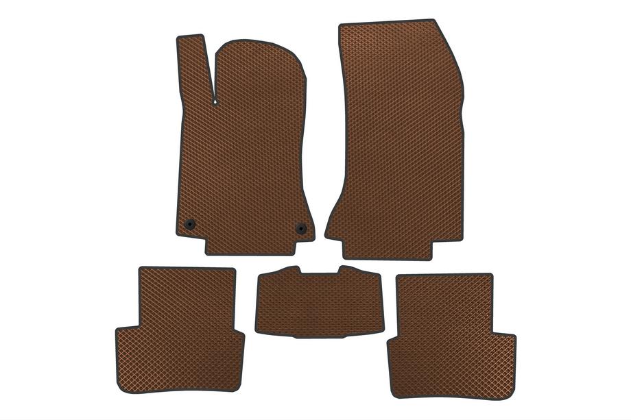 Mercedes B-class W246 2011-2018 Tapis de sol EVA (Marron) Image