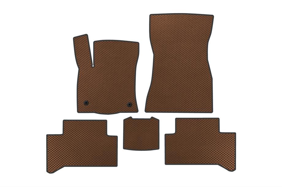 Mercedes EQA 2021- Tapis de sol EVA (Marron) Image