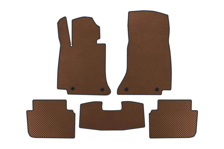 Mercedes CLE C236/A236 2024– Tapis de sol EVA (Marron) Image