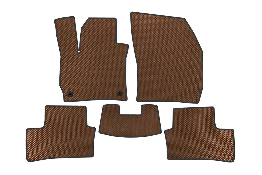 Opel Astra L 2022- Tapis de sol EVA (Électrique, Marron) Image