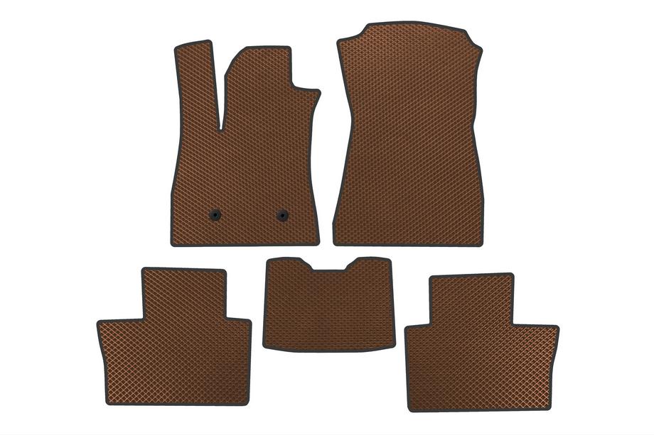 Renault Austral 2022- Tapis de sol EVA (Électrique, Marron) Image