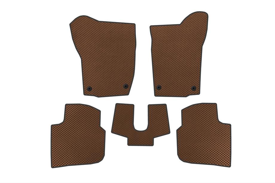 Seat Toledo 2012-2019 Tapis de sol EVA (Marron) Image