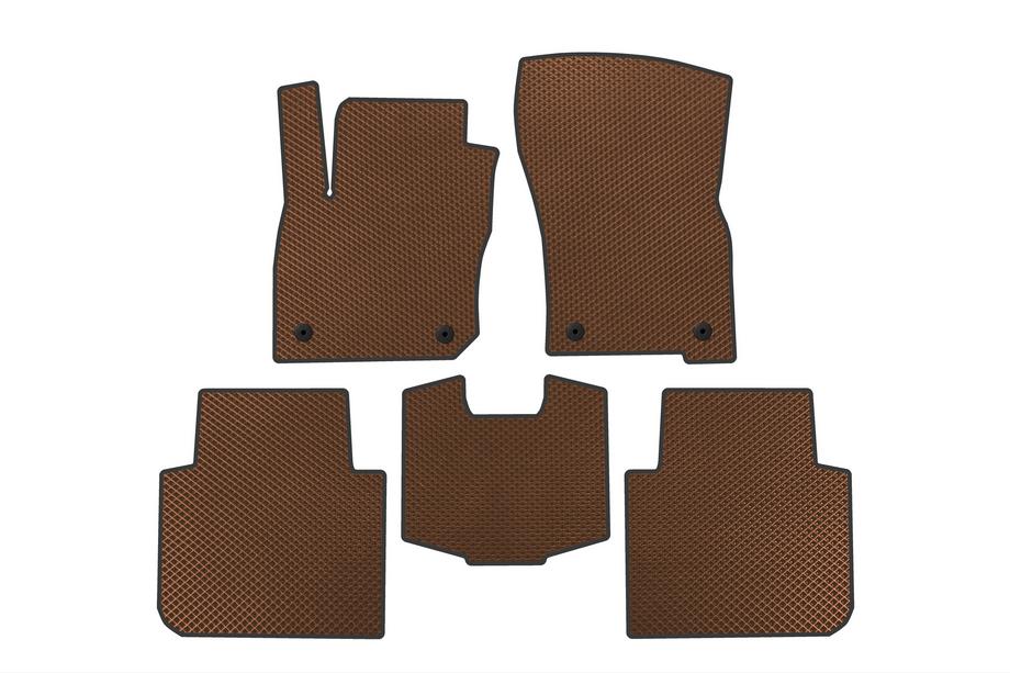 Volkswagen Tayron 2024– Tapis de sol EVA (Marron) Image