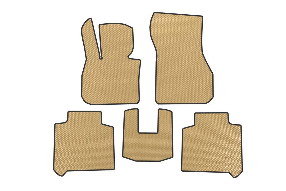 BMW 2 Series Active Tourer F45/F46 2014-2021 Tapis de sol EVA (2 Rangées, Pour F46, Beige) Image