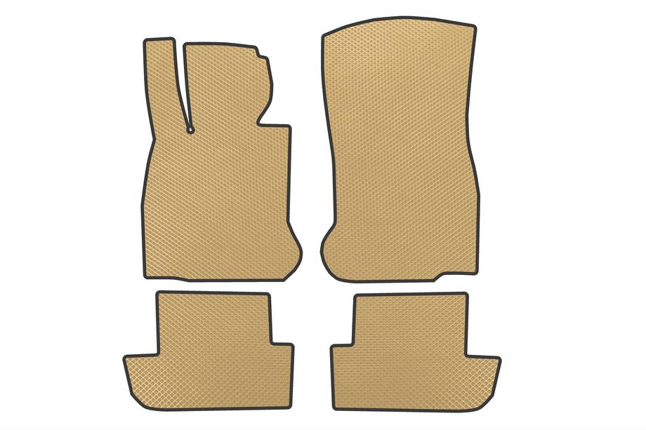 BMW 6 Series F12/F13/F06 2011-2018 Tapis de sol EVA (pour F12/13, Beige) Image
