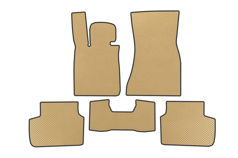 BMW 7 Series G11/G12 2015-2022 Tapis de sol EVA (pour G11, beige) Image