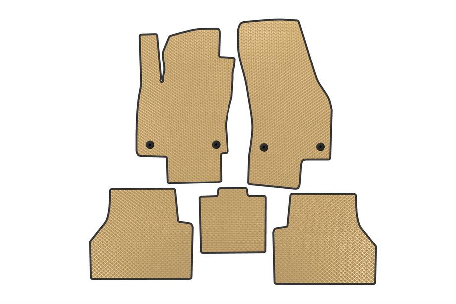 Ford Connect 2021- Tapis de sol EVA (Beige) Image