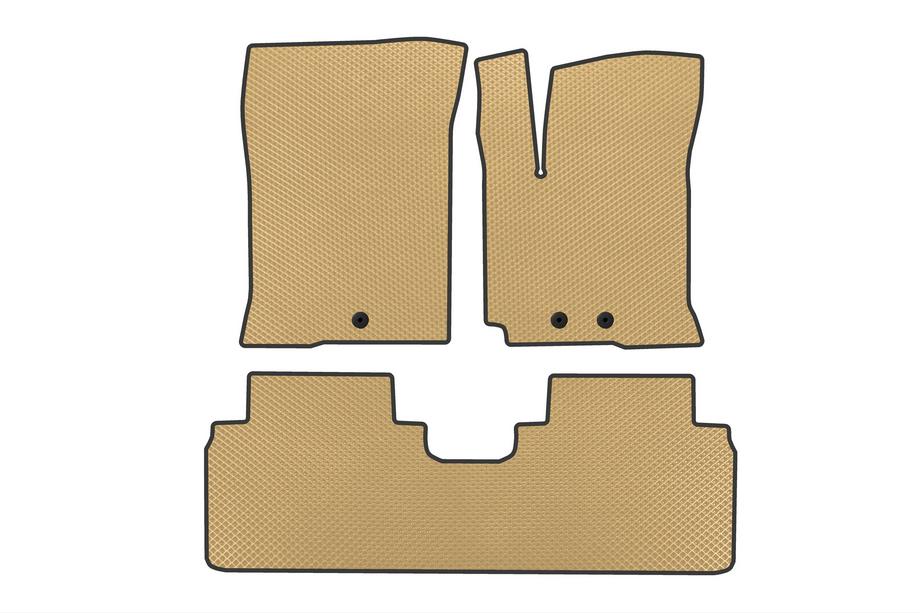 Hyundai IX-20 2010-2019 Tapis de sol EVA (Beige) Image