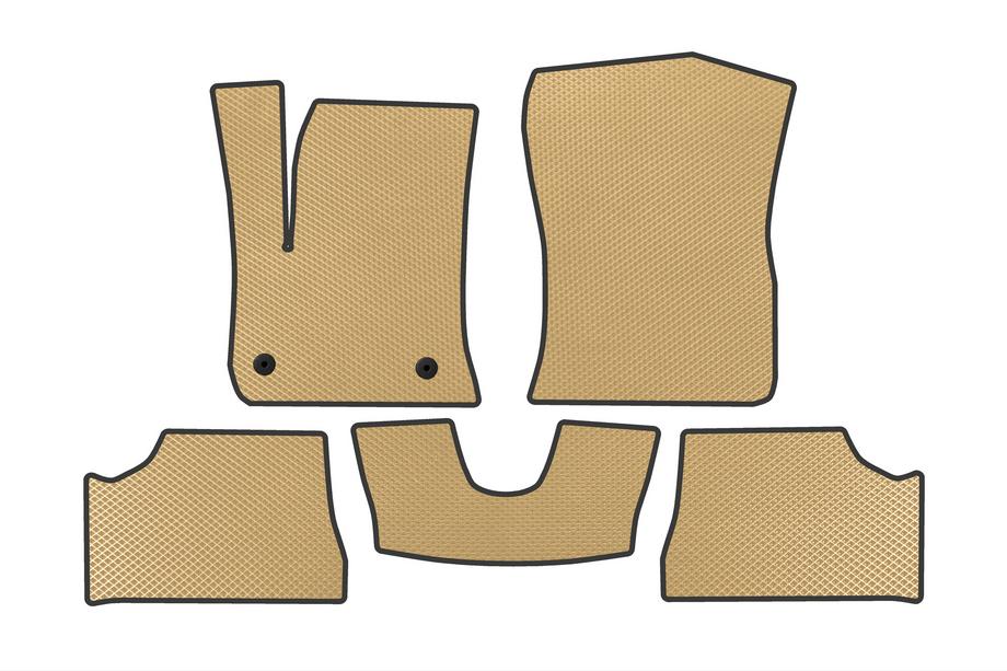 Jeep Avenger 2023- Tapis de sol EVA (Beige) Image