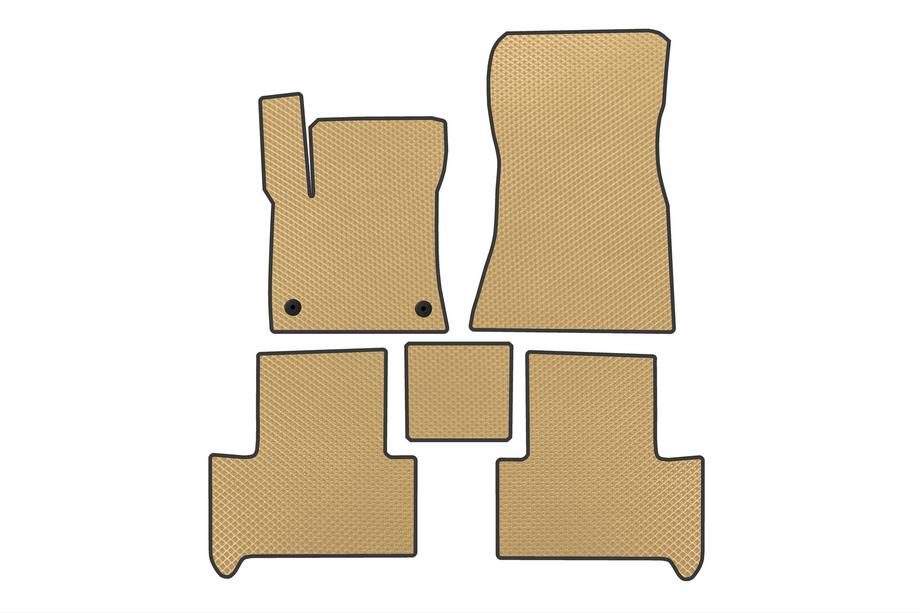 Mercedes EQB 2021- Tapis de sol EVA (Beige) Image