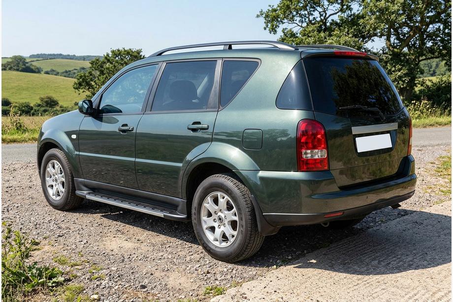 SsangYong Rexton I 2001-2017 Marchepieds Latéraux Duru (2 pcs, Aluminium) 2012-2017 Image