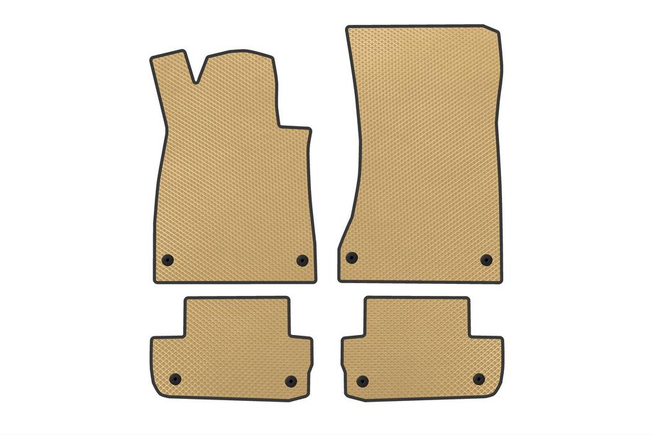 Mercedes S-class C217 Coupe 2014-2020 Tapis de sol EVA (2017-2020, Beige) Image