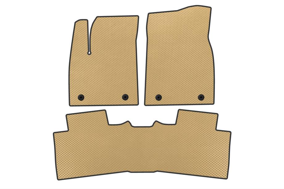 MG HS 2024- ans. Tapis de sol EVA (Hybrid, Beige) Image