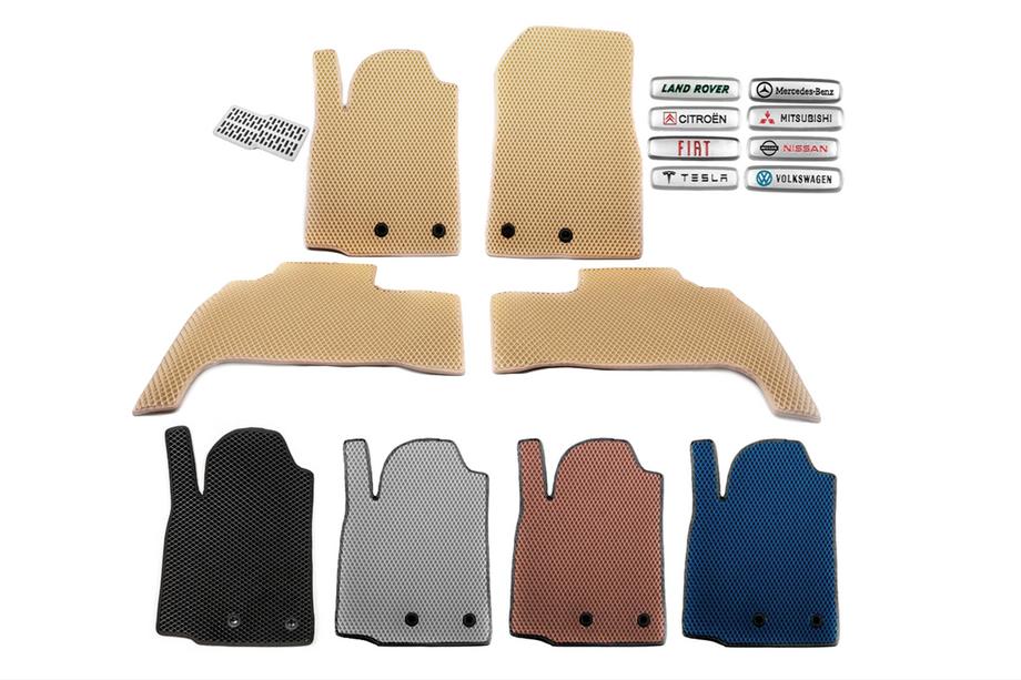 Opel Corsa E 2015-2019 Tapis de sol EVA (Beige) Image